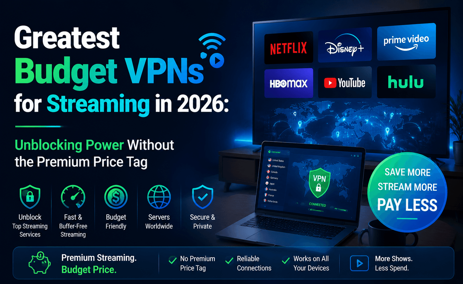 Greatest Price range VPNs for Streaming in 2026: Unblocking Energy With out the Premium Value Tag
