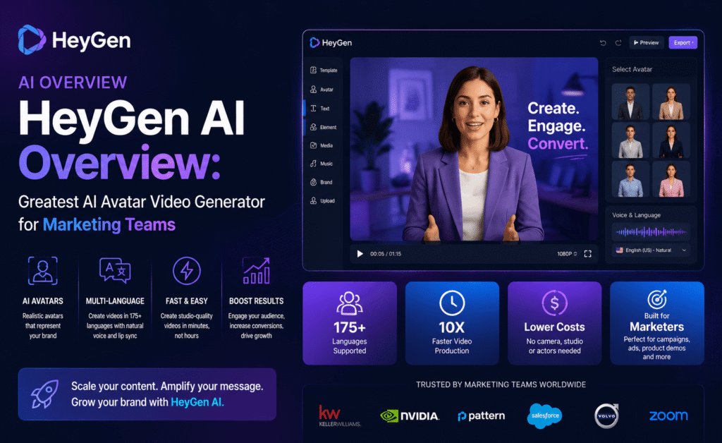 HeyGen AI Overview: Greatest AI Avatar Video Generator for Advertising and marketing Groups