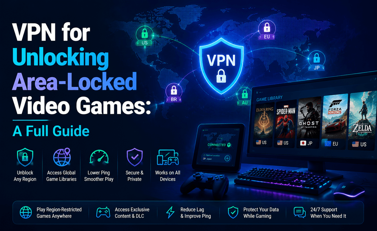 VPN for Unlocking Area-Locked Video games: A Full Information